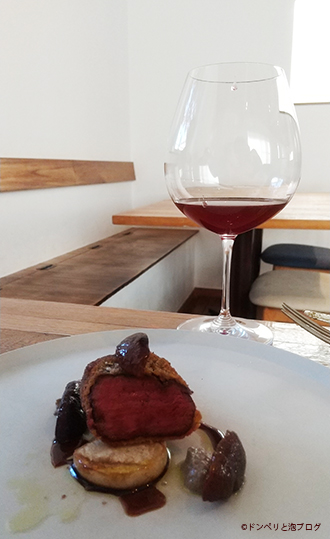 celesteの料理とワイン