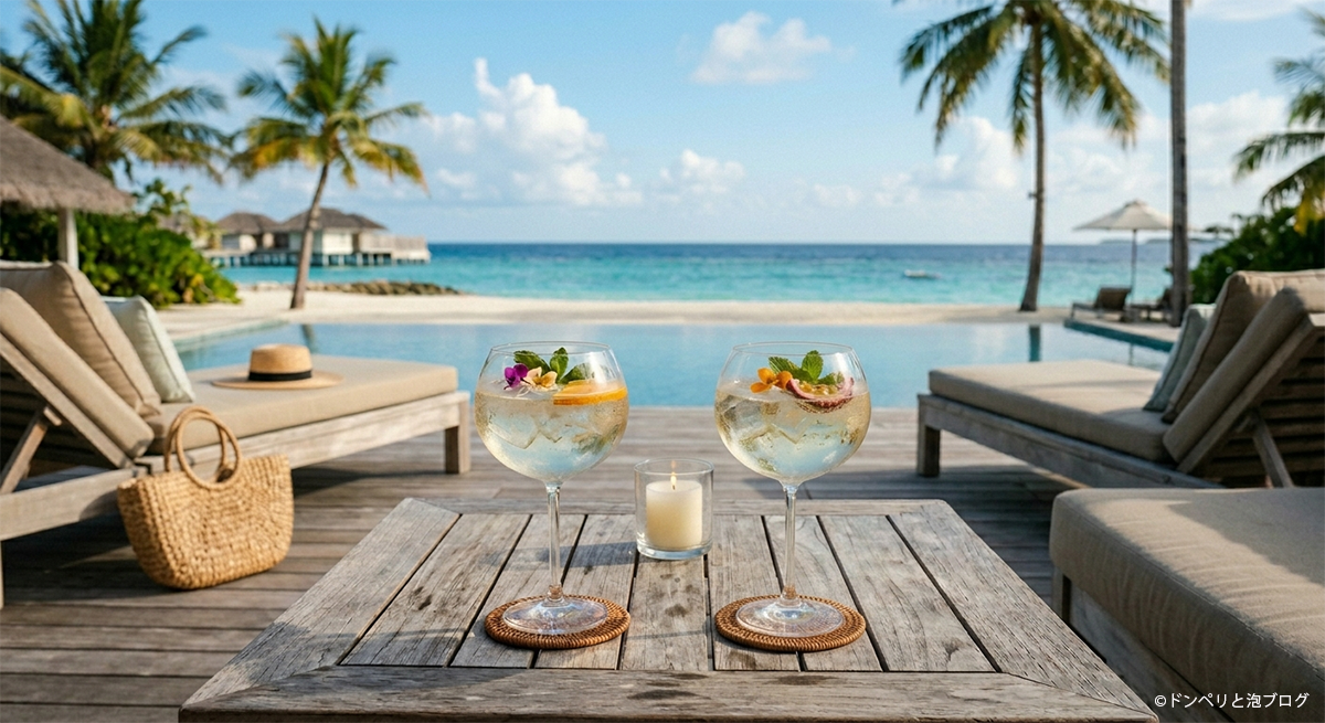 氷入りのグラス