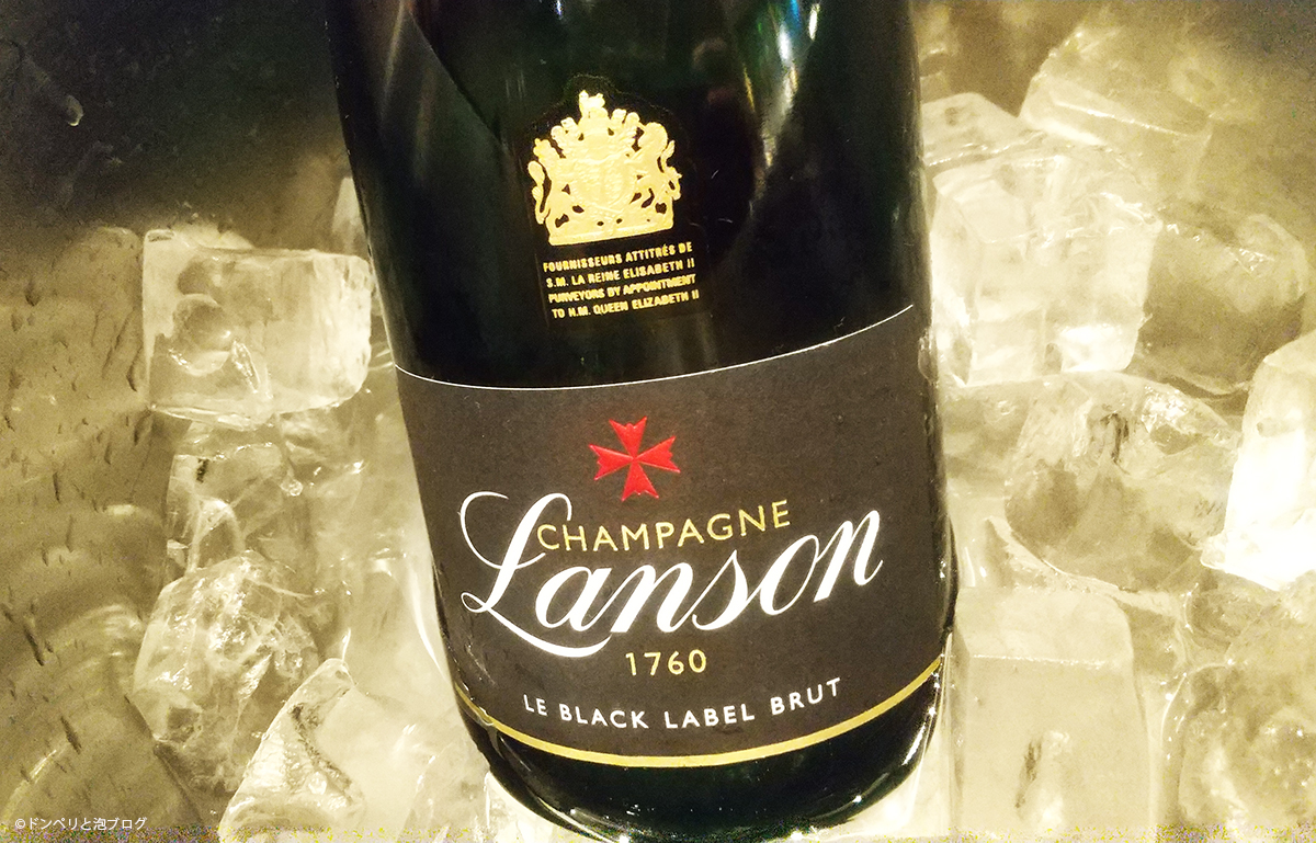 ランソンを氷の上で冷やした様子