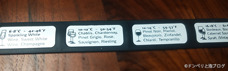 温度計の裏表示