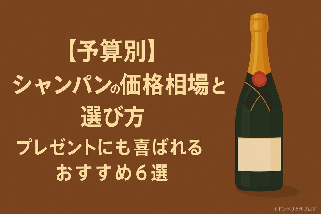 シャンパンと価格相場